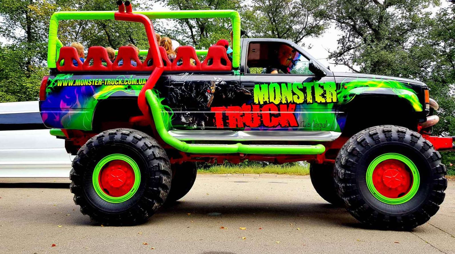 Monster Truck Green
